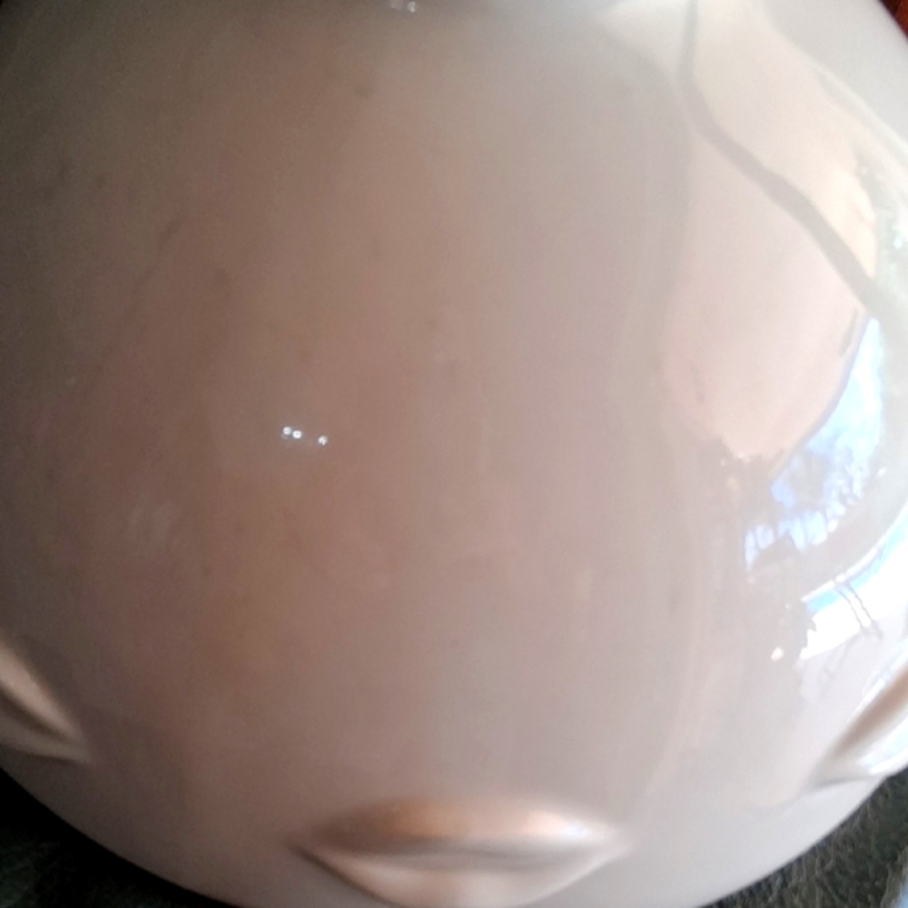 Jonathan Adler White Ceramic Bowl with Lip Design. Muse By: Jonathan Adler Gala. - Picture 13 of 15